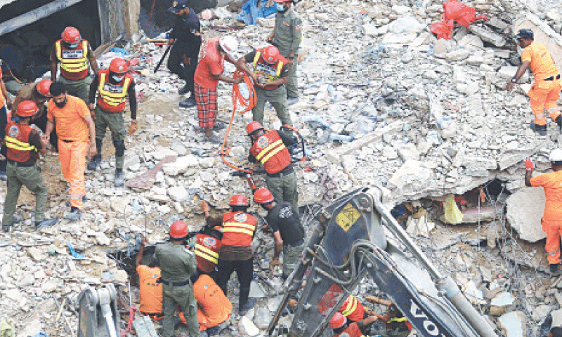 Three-month rent assistance announced for families displaced by demolition of 54 dilapidated buildings in Karachi